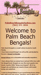 Mobile Screenshot of palmbeachbengals.com