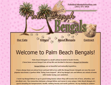 Tablet Screenshot of palmbeachbengals.com